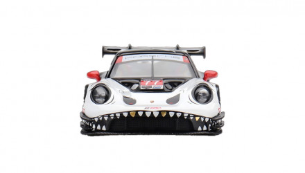 Машинка Premium MINI GT Porsche 911 GT3 R #77 AO Racing 2025 IMSA Petit Le Mans Blister 1:64 MGT01143-BL White - Retromagaz, image 4
