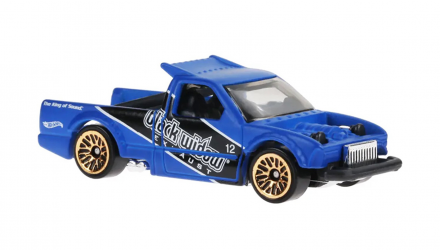 Машинка Базовая Hot Wheels Limited Grip Black Widow Exhaust Hot Trucks 1:64 HKK60 Blue - Retromagaz, image 2