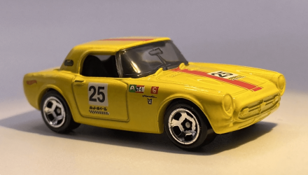 Машинка Базовая Hot Wheels Honda S800 Racing Race Day 1:64 HRY58 Yellow - Retromagaz, image 1