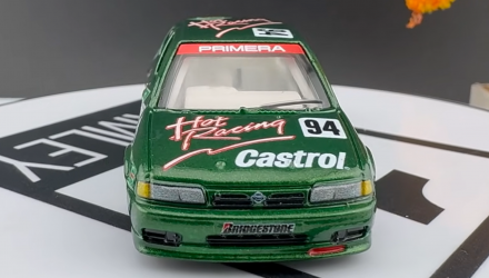 Машинка Premium Hot Wheels '94 Nissan Primera Boulevard 1:64 JBL31 Green - Retromagaz, image 4
