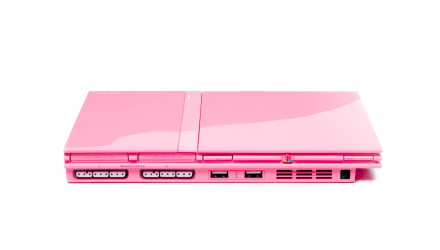 Набор Консоль Sony PlayStation 2 Slim SCPH-7xxx Limited Edition Chip Pink Б/У  + Геймпад Проводной RMC Black Новый - Retromagaz, image 3
