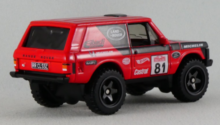 Машинка Базовая Hot Wheels Range Rover Classic Hot Trucks 1:64 GRX34 Red - Retromagaz, image 3