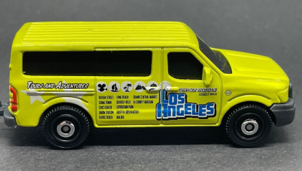 Машинка Большой Город Matchbox 2014 Nissan NV Van Highway 1:64 HVP00 Yellow - Retromagaz, image 4