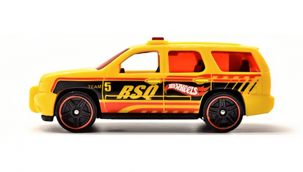 Машинка Базова Hot Wheels '07 Chevy Tahoe First Response 1:64 HTB60 Yellow - Retromagaz, image 5