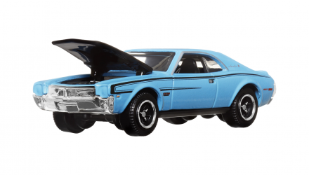 Тематическая Машинка Matchbox 1970 AMC Javelin Moving Parts 1:64 FWD28/HVM76 Blue - Retromagaz, image 6