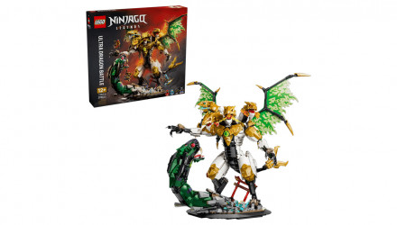 Конструктор Lego Без Фигурок Битва Ультрадракона Ninjago 71872 Новый - Retromagaz, image 2