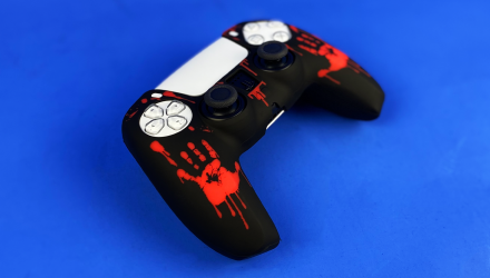 Чехол Силиконовый RMC PlayStation 5 Bloody Hands Black Новый - Retromagaz, image 1