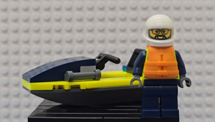 Конструктор Lego Police Officer with Jet Ski City 952408 cty1790 Новый - Retromagaz, image 2