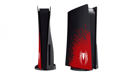 Сменная Панель RMC PlayStation 5 Blu-ray Spider-Man Red Black Новый - Retromagaz, image 3