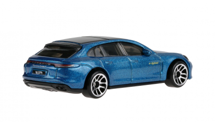 Тематическая Машинка Hot Wheels Porsche Panamera Turbo S E-Hybrid Sport Turismo Hybrid Speed 1:64 JCB79 Blue - Retromagaz, image 2
