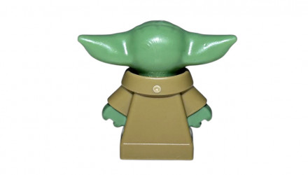 Фігурка Lego Інше Din Grogu The Child Baby Yoda Long Robe Beskar Rondel Star Wars sw1522 75447 Новий - Retromagaz, image 4