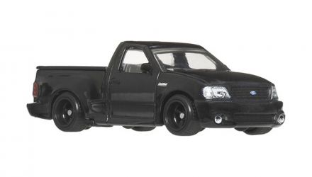 Машинка Premium Hot Wheels '99 Ford F-150 SVT Lightning Power Trip 1:64 JKF33 Black - Retromagaz, image 4