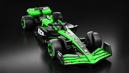Машинка Premium Hot Wheels KICK Sauber F1 Team (#77) Formula One 1:64 JBM13 Green - Retromagaz, image 1