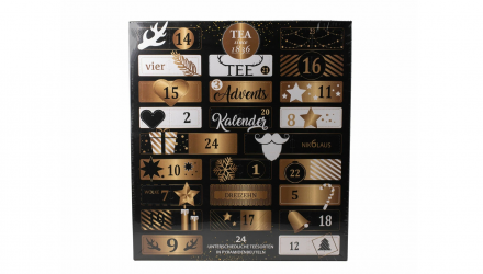 Адвент-Календарь Чайный Золотой 24 Чаепития - Retromagaz, image 1