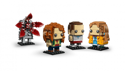 Конструктор Lego Stranger Things: Eleven, Max, Demogorgon and Holly Figures BrickHeadz 40879 Новий - Retromagaz, image 3