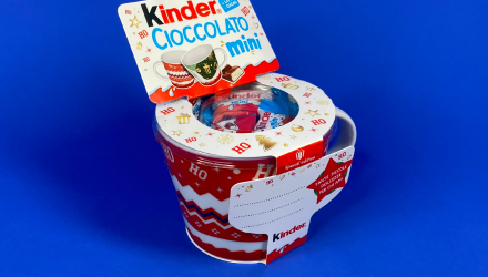 Шоколад Молочный Kinder Chocolate Mini Кружка 102g - Retromagaz, image 1