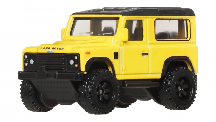 Машинка Premium Hot Wheels Land Rover Defender 90 Off-Road 1:64 JBK74 Yellow - Retromagaz, image 1