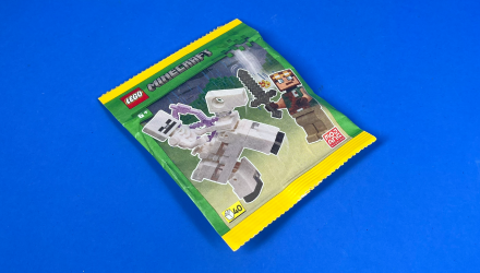 Конструктор Lego Фигурка Hero with Skeleton Horseman Minecraft 662509 Новый - Retromagaz, image 1