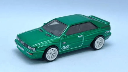 Машинка Базовая Hot Wheels '87 Audi quattro Super Treasure Hunt STH Factory Fresh 1:64 JBC35 Green - Retromagaz, image 1