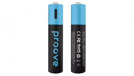 Акумулятор Proove AAA 2шт Compact Energy USB Type-C Black - Retromagaz, image 3