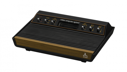 Консоль Atari 2600 Six Switch Woody CX2600 Light Sixer Black Без Геймпада Б/У - Retromagaz, image 1