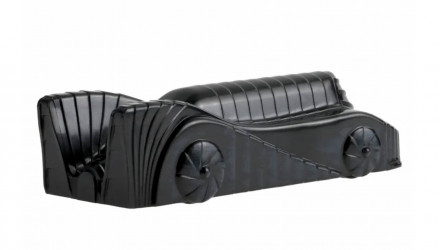 Машинка Базовая Hot Wheels Armored Batmobile Batman 1:64 JJH72 Black - Retromagaz, image 2