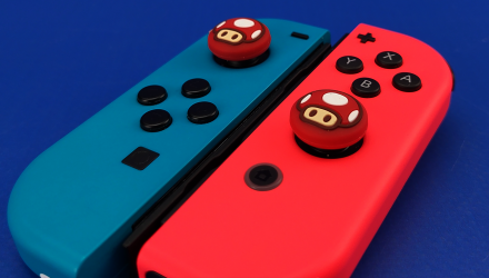 Накладки на Стіки RMC 2шт Capitan Toad Nintendo Switch Red - Retromagaz, image 2