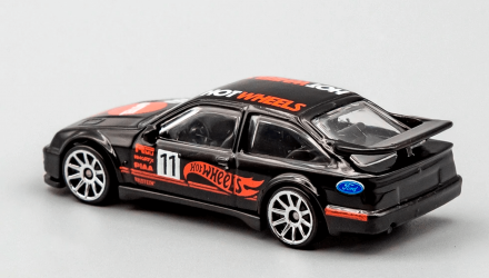 Машинка Базова Hot Wheels '87 Ford Sierra Cosworth Retro Racers 1:64 HCT21 Black - Retromagaz, image 3