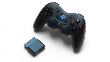Геймпад Бездротовий Logitech PlayStation 2 Cordless Action Black Б/У - Retromagaz, image 4