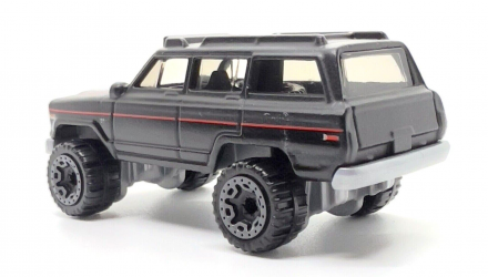 Машинка Базова Hot Wheels 1988 Jeep Wagoneer The `80S 1:64 HKJ63 Black - Retromagaz, image 5