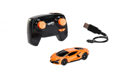 Машинка Радіокерована Hot Wheels Lamborghini Revuelto 1:64 HWW55 Orange - Retromagaz, image 2