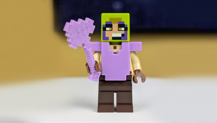 Конструктор Lego Фигурка Zombie Hunter with Zombie and TNT Launcher Paper Bag Minecraft L0002254 Новый - Retromagaz, image 3