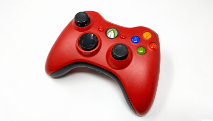 Геймпад Беспроводной Microsoft Xbox 360 Red Б/У - Retromagaz, image 1