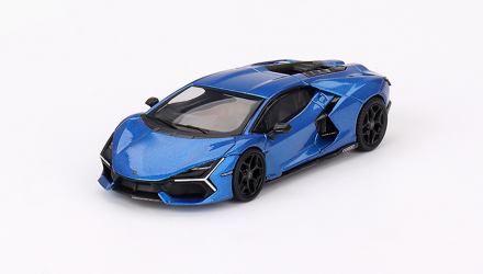 Машинка Premium MINI GT Lamborghini Revuelto 1:64 MGT00748 Blue - Retromagaz, image 1