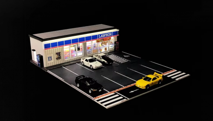 Диорама G-Fans Supermarket Lawson Супермаркет с Подсветкой 1:64 - Retromagaz, image 2