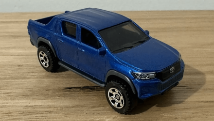 Машинка Велике Місто Matchbox Toyota Hilux Pickup Adventure 1:64 HVP13 Blue - Retromagaz, image 1