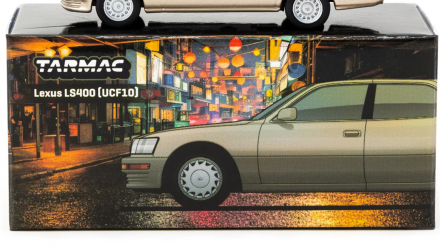 Машинка Premium Tarmac Works Lexus LS400 GLOBAL64 1:64 T64G-082-GO Grey - Retromagaz, image 3