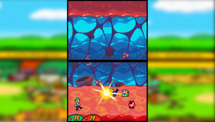 Игра Nintendo DS Mario & Luigi: Bowser's Inside Story Europe Английская Версия Только Картридж Б/У - Retromagaz, image 5