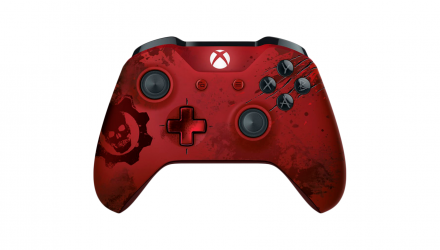 Геймпад Беспроводной Microsoft Xbox One Gears of War 4 Crimson Omen Limited Edition Version 2 Red Б/У - Retromagaz, image 1