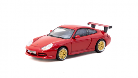 Машинка Premium Tarmac Works Porsche Porsche 911 GT3 (type 996) GLOBAL64 1:64 T64G-069-RE Red - Retromagaz, image 2