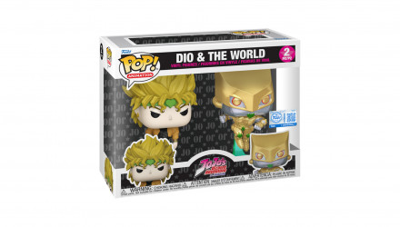 Пак Фигурок FUNKO POP! Дио Невероятные Приключения ДжоДжо Dio & The World JoJo’s Bizarre Adventure 124mm 91999 - Retromagaz, image 1