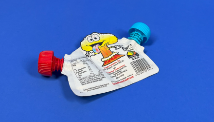Набор Цукерки Рідкі 4шт Toxic Waste Slime Licker Double Play Blue Razz Strawberry 40g - Retromagaz, image 2