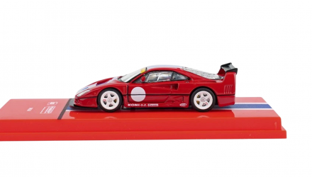 Машинка Premium Tarmac Works Ferrari F40 LM Red GLOBAL64 1:64 T64-075-RE2 Red - Retromagaz, image 3