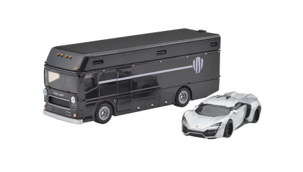 Машинка Premium 2шт Hot Wheels Lykan Hypersport Lykan HyperSport та Euro Hauler Team Transport 1:64 JBM39 Grey - Retromagaz, image 1