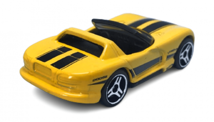 Машинка Базова Hot Wheels Dodge Viper RT/10 Roadsters 1:64 HKH43 Yellow - Retromagaz, image 3