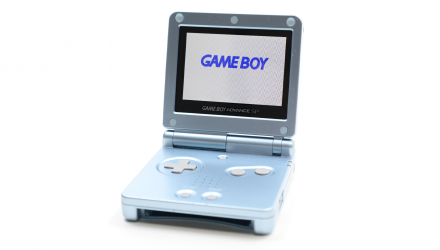 Консоль Nintendo Game Boy Advance SP AGS-101 с Логотипом Pearl Blue Б/У - Retromagaz, image 2
