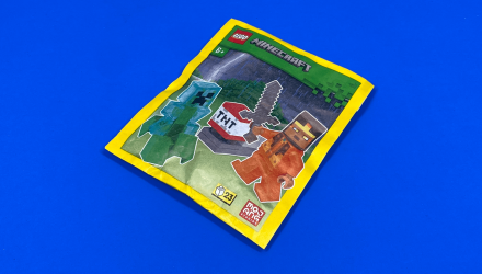 Конструктор Lego Фігурка Hero with Charged Creeper Paper Bag Minecraft 662406 min180 Новый - Retromagaz, image 2