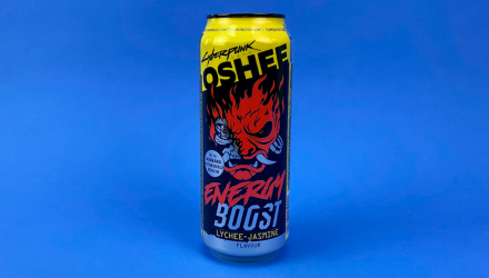 Набор Напиток Энергетический Oshee Cyberpunk Energy Boost Lychee-Jasmine 500ml 12шт - Retromagaz, image 1