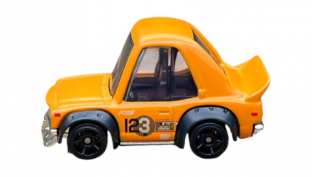 Машинка Базова Hot Wheels Mazda RX-3 (Tooned) J-Imports 1:64 HRY71 Orange - Retromagaz, image 4