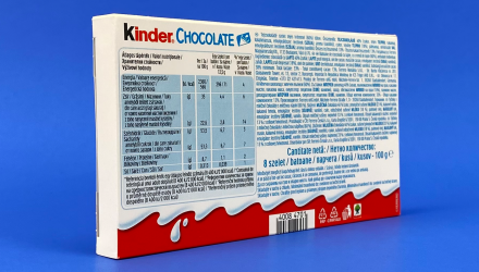 Шоколад Молочный Kinder Chocolate 8 Pieces 100g - Retromagaz, image 4